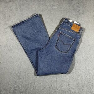 Levis Premium 70s High Rise Bootcut Flare Jeans Womens 30x30 Medium Wash #2050